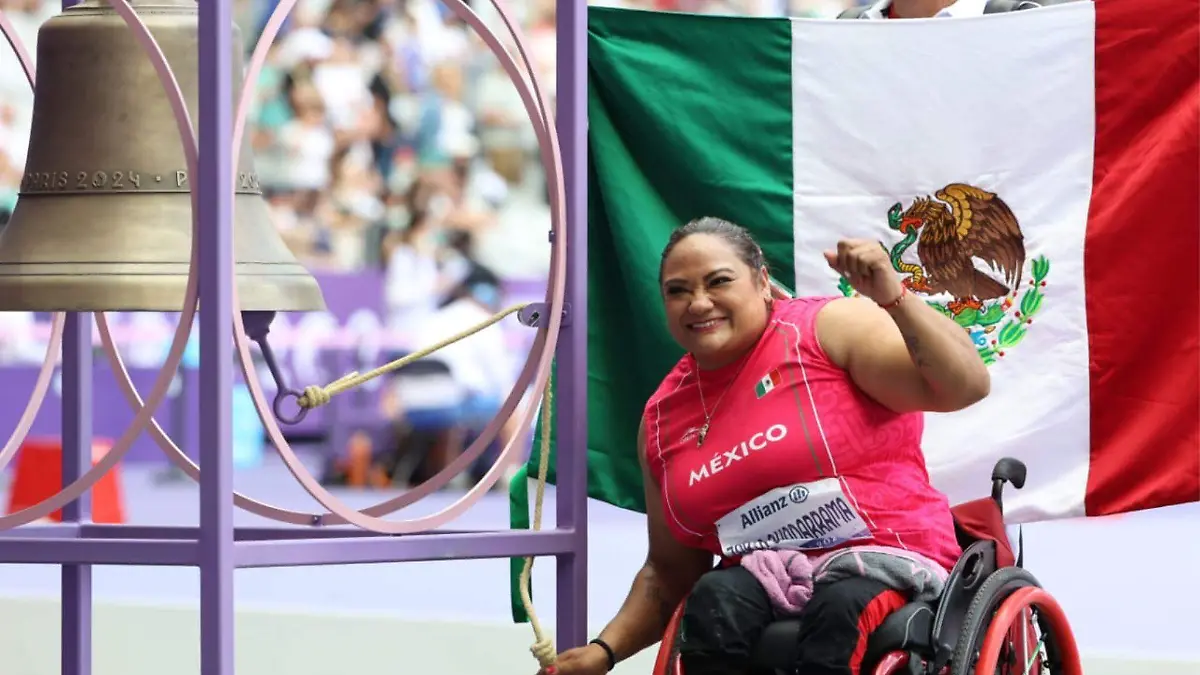 Mexicana gana oro en Paralimpicos Paris 2024